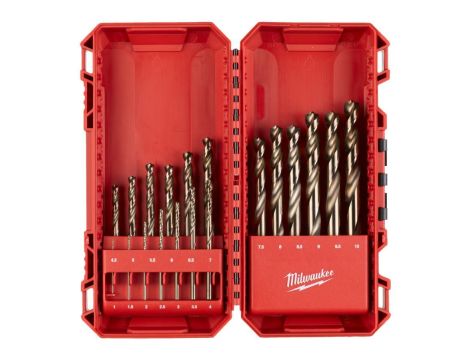 MILWAUKEE WIERTŁO METAL HSS CO KPL 19cz. /1-10mm/.