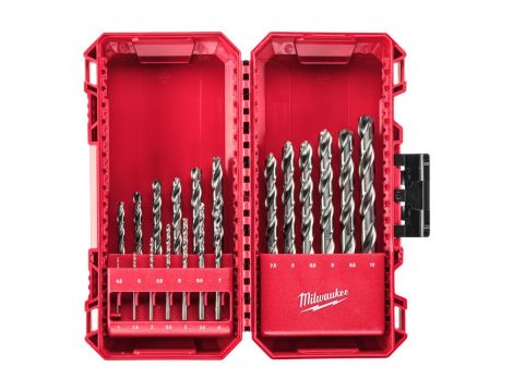 MILWAUKEE WIERTŁO METAL HSS-G 19cz. /1-10mm/ THUNDERWEB.