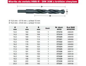 MILWAUKEE WIERTŁO METAL HSS-R 14,0mmPODTACZANE do 10mm. - image 2