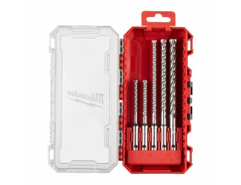 MILWAUKEE WIERTŁO SDS PLUS MX4 KPL. 5szt. - 2