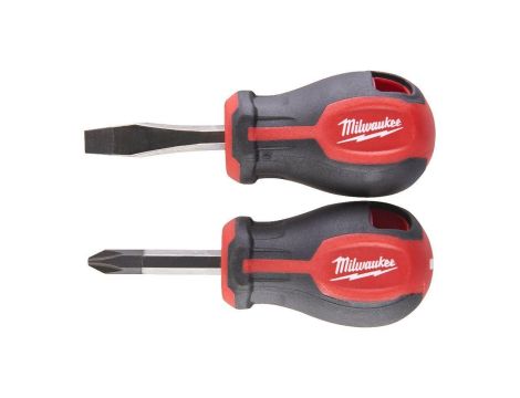 MILWAUKEE WKRĘTAKI ZESTAW  2szt. KRÓTKIE