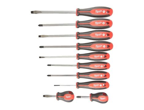 MILWAUKEE WKRĘTAKI ZESTAW 10szt. (PH&PZ&SL) - 2