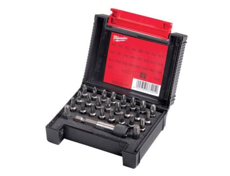 MILWAUKEE ZESTAW KOŃCÓWEK 27szt /PUDEŁKO /PH-PZ-TX +UCHWYT.