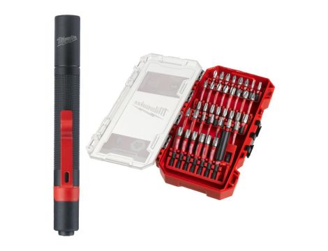 MILWAUKEE ZESTAW KOŃCÓWEK 38szt. UDAROWYCH