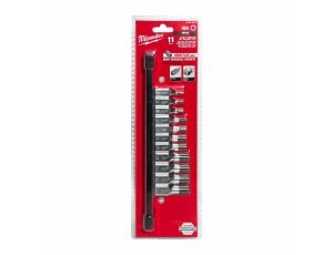 MILWAUKEE ZESTAW NASADEK TRZPIENIOWYCH 11 szt. 3/8 HEX
