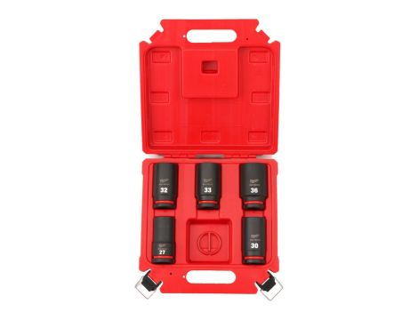 MILWAUKEE ZESTAW NASADEK UDAROWYCH 3/4" DŁUGIE  5szt.