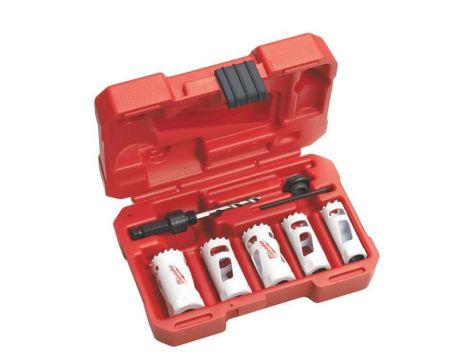 MILWAUKEE ZESTAW OTWORNIC  7szt.... 19,22,25,29,38mm.