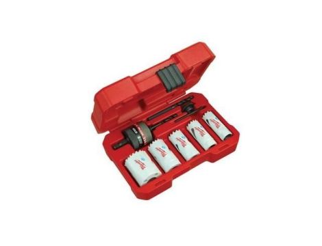 MILWAUKEE ZESTAW OTWORNIC  8szt... 19,22,25,29,38mm.