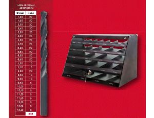 REGAŁ MILWAUKEE + ZESTAW WIERTEŁ HSS-R 1 - 13mm 345szt.