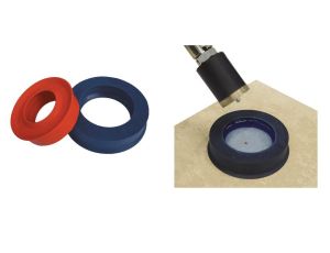 MT.PRZYSSAWKA GUMOWA  DO WIERCENIA VTKIT NA MOKRO KPL 2szt. 40 + 60mm ...