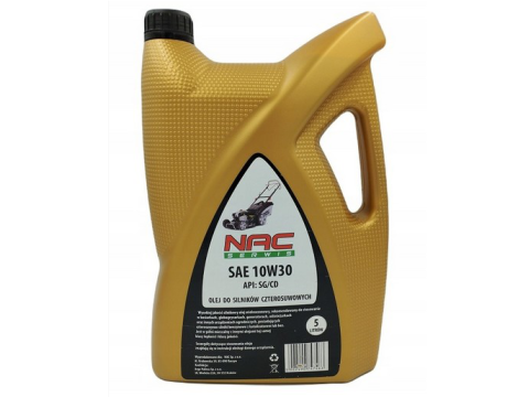 NAC OLEJ DO KOSIAREK 10W30 5L 4-SUW