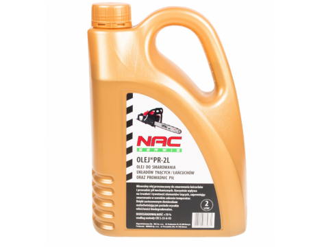 NAC OLEJ DO PROWADNIC I ŁAŃCUCHÓW  2L GOLD