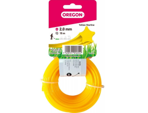 OREGON ŻYŁKA DO KOSY GWIAZDKA 2,0mm x 15m YELLOW STARLINE