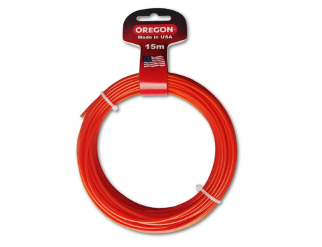 OREGON ŻYŁKA DO KOSY GWIAZDKA 2,7mm x 15m POMARAŃCZOWA