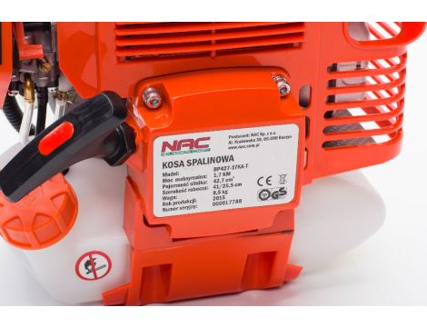 NAC KOSA SPALINOWA 42,7cc 1,8Nm SYSTEM ANTYWIBRACYJNY - 2