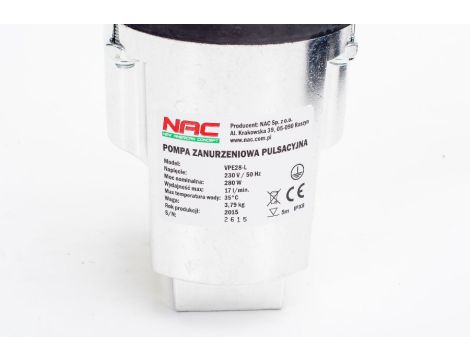 NAC POMPA MEMBRANOWA 280W/VPE28-L . - 2