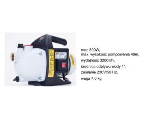 NAC POMPA OGRODOWA  800W /GPE80-K .