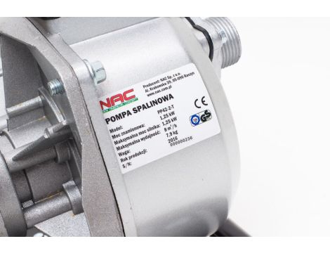 NAC POMPA SPALINOWA  42cc 8000 l/h. - 2