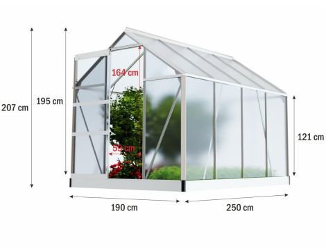 NAC SZKLARNIA POLIWĘGLAN 250x190x195/121cm