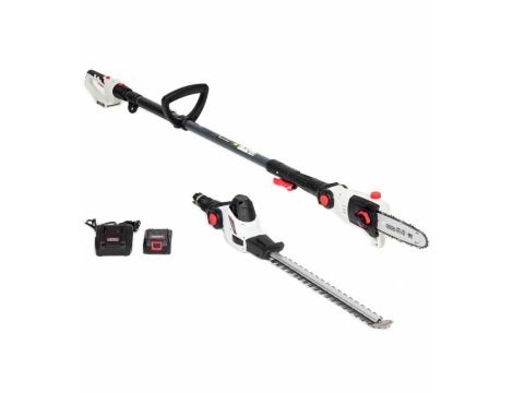 NAC URZĄDZENIE DWUFUNKCYJNE AKUM. NA WYSIĘGNIKU NOŻYCE + PIŁA 18V 1x1,5Ah