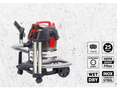 NAC.ODKURZACZ PRZEMYSŁOWY 25L 1400W VC140S-25-KL