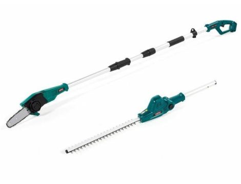 NAC.URZĄDZENIE DWUFUNKCYJNE AKUM. 20V NA WYSIĘGNIKU NOŻYCE + PIŁA