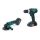 NAC.ZESTAW 20V WKRĘTARKA + SZLIF.KĄT. 125mm 1x2,0Ah + 1x4,0Ah TORBA