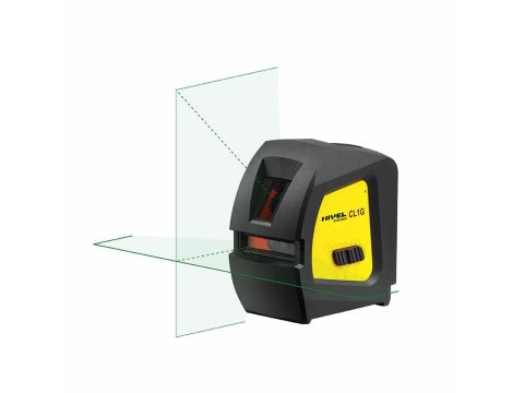 NIVEL SYSTEM LASER KRZYŻOWY CL1G 1-PUNKTOWY ZIELONY