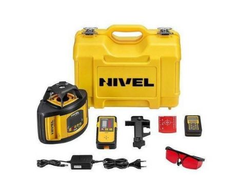 NIVEL SYSTEM LASER OBROTOWY NL540R DIGITAL CZERWONY