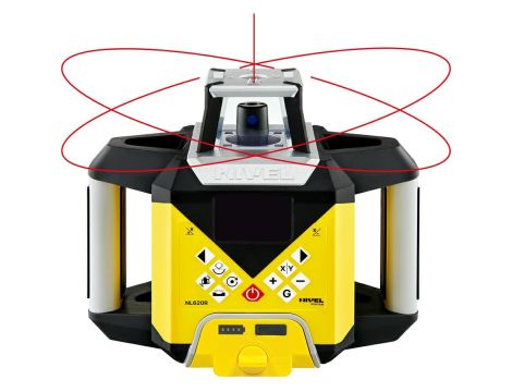 NIVEL SYSTEM LASER OBROTOWY NL620R DIGITAL CZERWONY