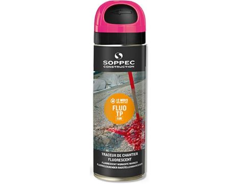 SOPPEC FARBA FLUO TP RÓŻOWA AEROZOL