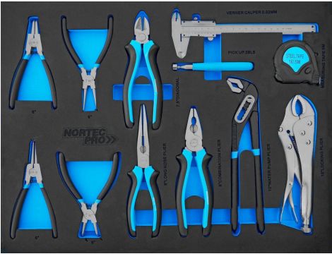 WÓZEK NARZĘDZIOWY 7 SZUFLAD 279el. NORTEC - 4