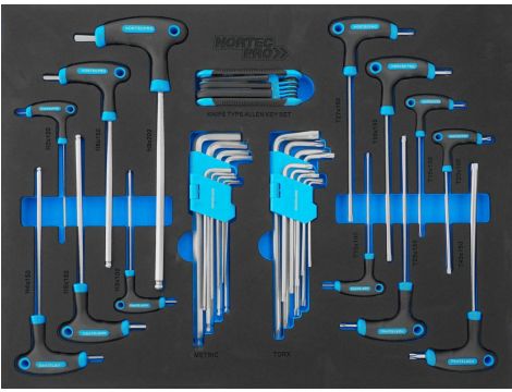 WÓZEK NARZĘDZIOWY 7 SZUFLAD 279el. NORTEC - 5