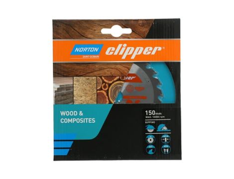 NORTON PIŁA TARCZOWA 150mm x 20mm x 24z DREWNO I KOMPOZYTY ATB (2,8 / 1,8) - 2
