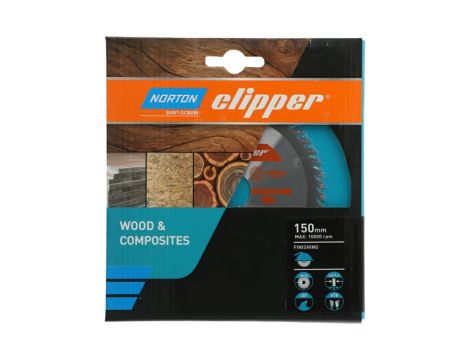 NORTON PIŁA TARCZOWA 150mm x 30mm x 48z DREWNO I KOMPOZYTY ATB (2,6 / 1,6) - 2