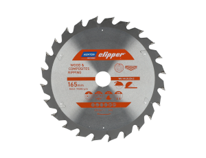 NORTON PIŁA TARCZOWA 165mm x 20mm x 24z DREWNO I KOMPOZYTY ATB (2,6 / 1,6)