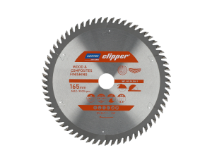 NORTON PIŁA TARCZOWA 165mm x 20mm x 64z DREWNO I KOMPOZYTY ATB (2,6 / 1,6)