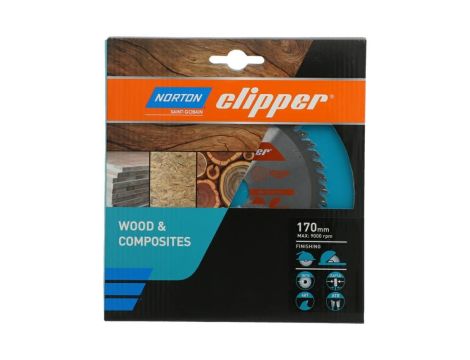 NORTON PIŁA TARCZOWA 170mm x 30mm x 48z DREWNO I KOMPOZYTY ATB (2,6 / 1,6) - 2