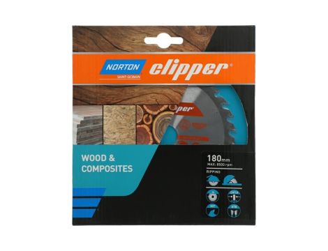 NORTON PIŁA TARCZOWA 180mm x 30mm x 30z DREWNO I KOMPOZYTY ATB (2,8 / 1,8) - 2