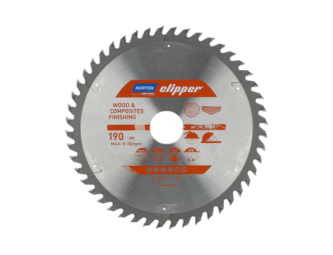 NORTON PIŁA TARCZOWA 190mm x 30mm x 48z DREWNO I KOMPOZYTY ATB (2,8 / 1,8)