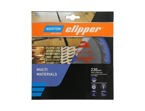 NORTON PIŁA TARCZOWA 230mm x 30mm x 24z MULTI MATERIALS DEMOLITION (3,0/2,0) - 2