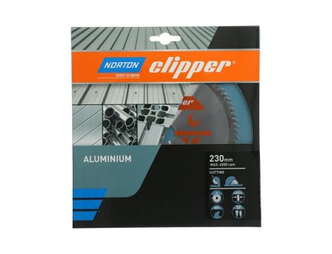 NORTON PIŁA TARCZOWA 230mm x 30mm x 80z ALUMINUM (2,8/2,0) - 2