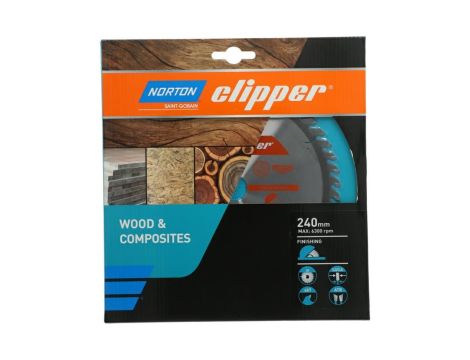 NORTON PIŁA TARCZOWA 240mm x 30mm x 48z DREWNO I KOMPOZYTY ATB (3,0 / 2,0) - 2
