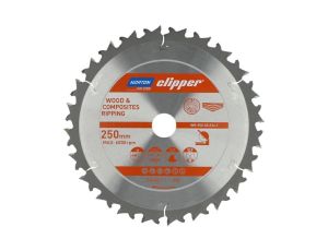 NORTON PIŁA TARCZOWA 250mm x 30mm x 24z DREWNO I KOMPOZYTY ATB Neg (3,2 / 2,2)....W