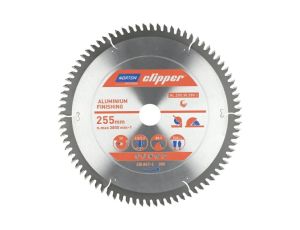 NORTON PIŁA TARCZOWA 255mm x 30mm x 80z ALUMINUM (3,0/2,2)