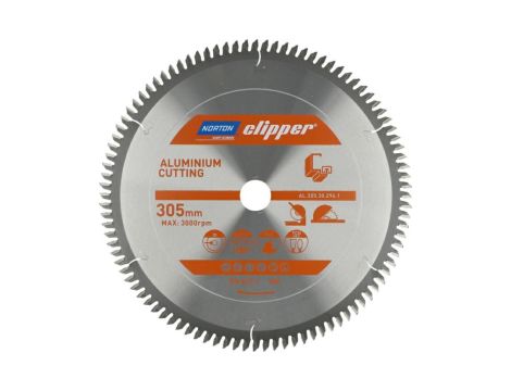 NORTON PIŁA TARCZOWA 305mm x 30mm x 96z ALUMINUM (3,0/2,2)