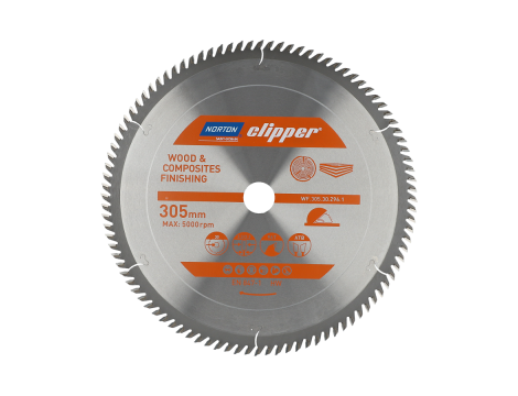 NORTON PIŁA TARCZOWA 305mm x 30mm x 96z DREWNO I KOMPOZYTY ATB (3,2 / 2,2)