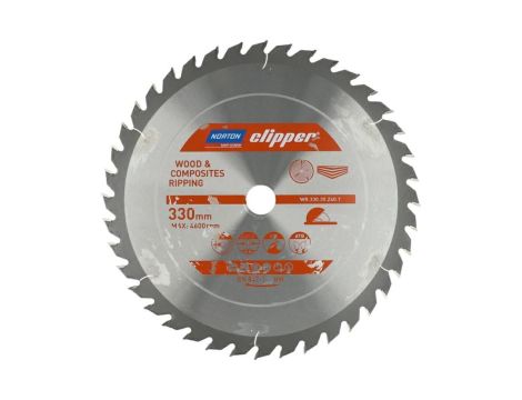 NORTON PIŁA TARCZOWA 330mm x 30mm x 40z DREWNO I KOMPOZYTY ATB (3,2 / 2,2)