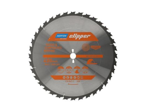 NORTON PIŁA TARCZOWA 450mm x 30mm x 36z PRO WOOD RIPPING (4,4/3,0)