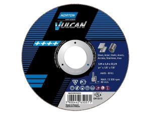 NORTON TARCZA VULCAN 125 x 1.0 x 22.2mm A60S DO METALU